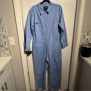 Wildfang The Essential Long Sleeve Coveralls Cornflower Blue Size Large Unisex